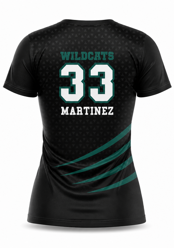 Wildcats Green Dama espalda.png