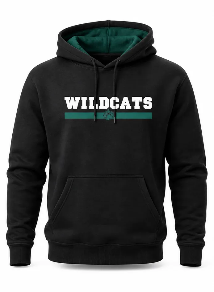 Hoodie Wildcats Black (XS)