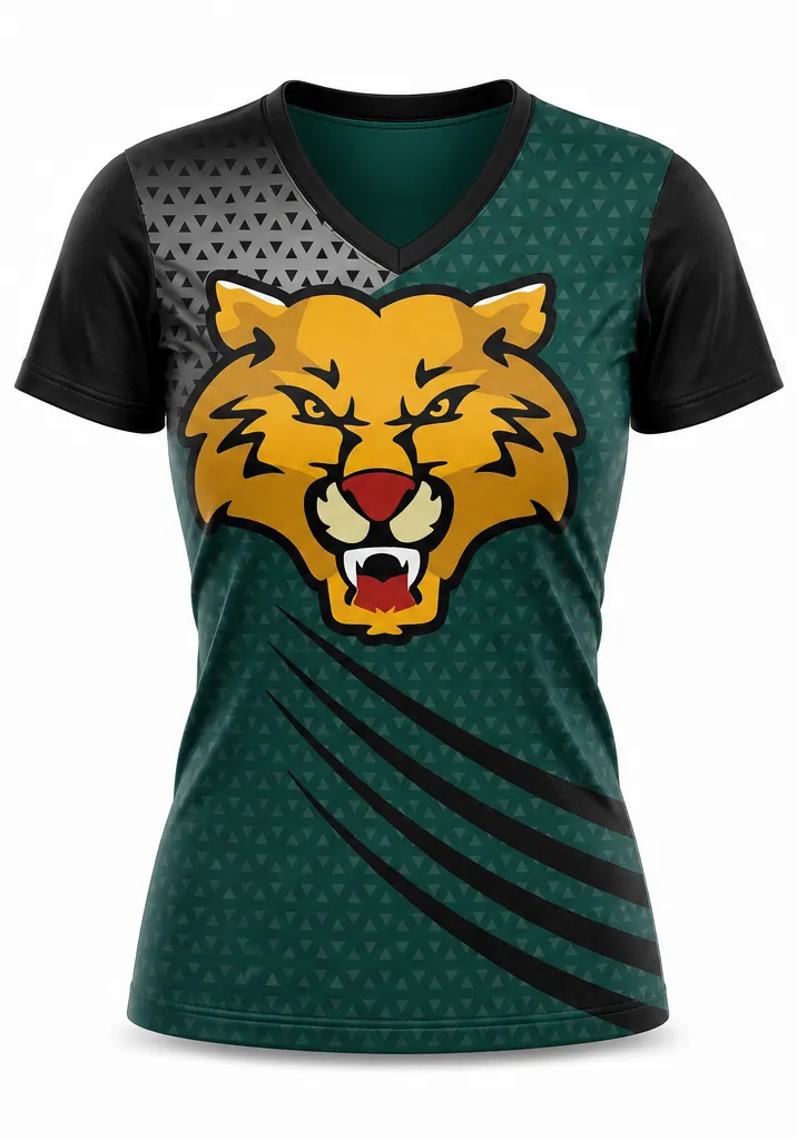 Wildcats Green Dama (XS, Corta)